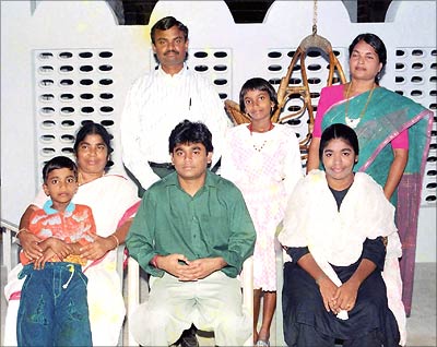 A R Rehman with his family